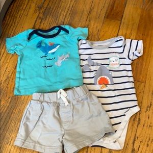 Baby boy summer set